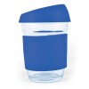 Glass Coffee Cups dark blue